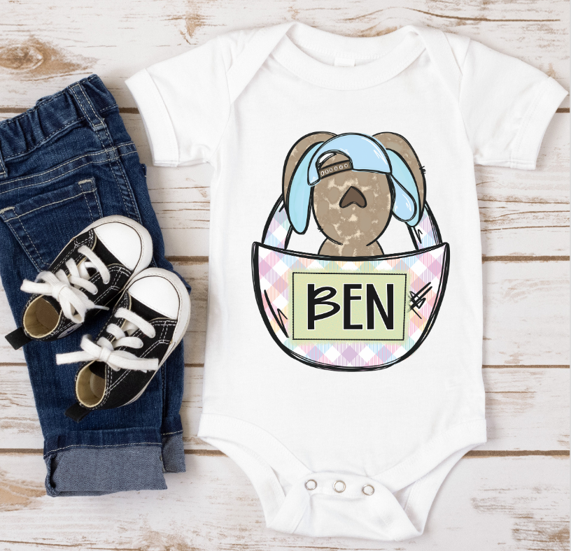 Bunny Basket (Personalized) - DTF