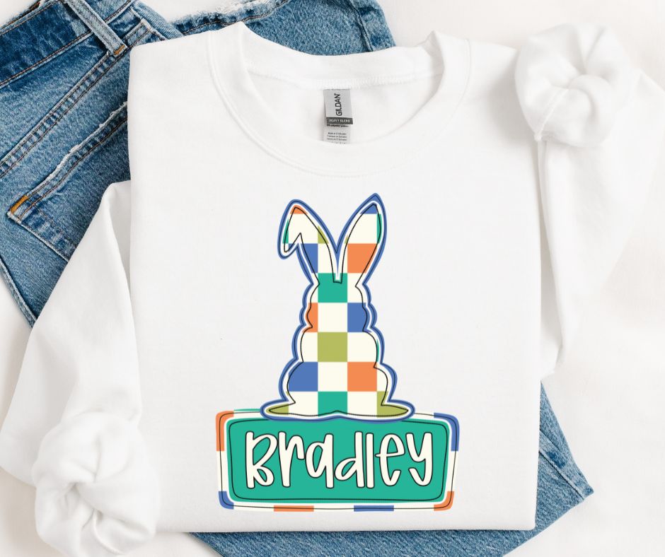 Bunny Checkerboard - DTF