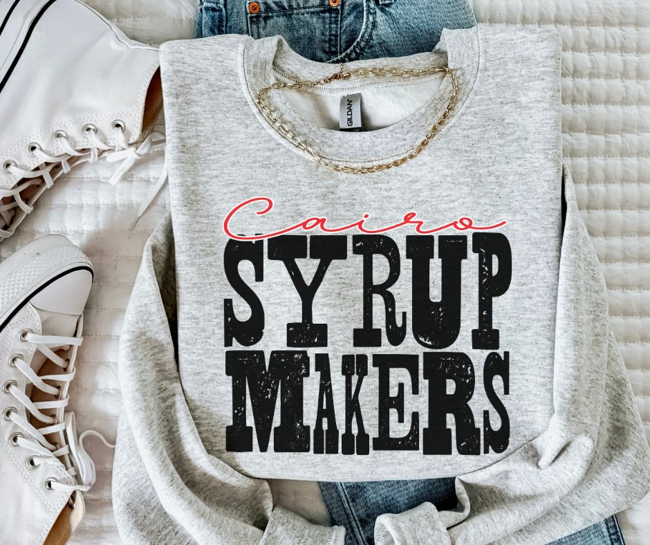 Syrupmakers - Cairo/Red/Black (Mixed Up Mascot) - DTF