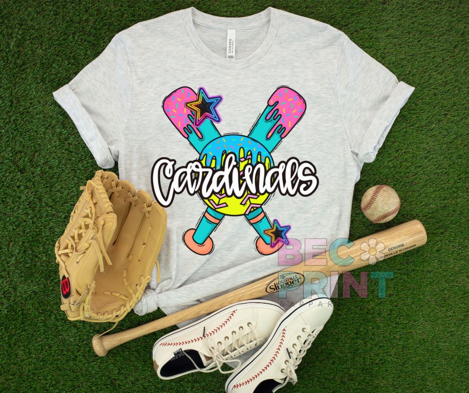 Cardinals (Softball Drip) - DTF