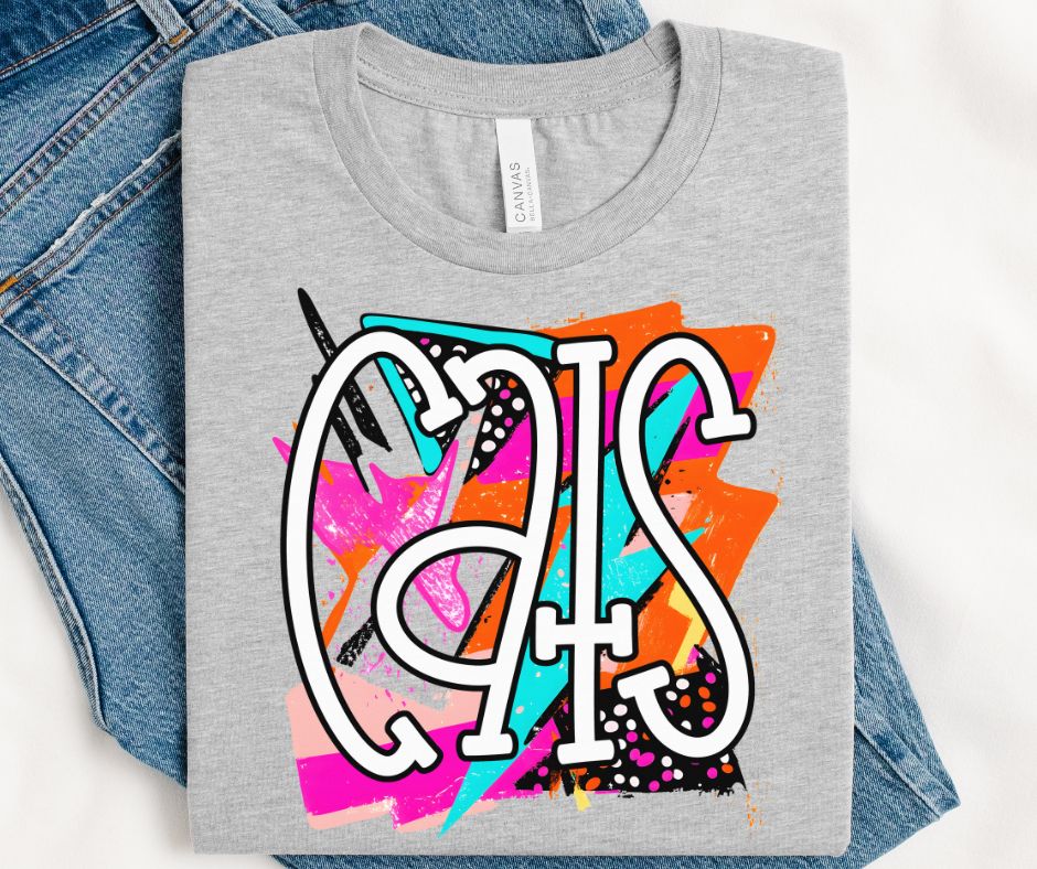 Cats (Bright Retro Mascot) - DTF