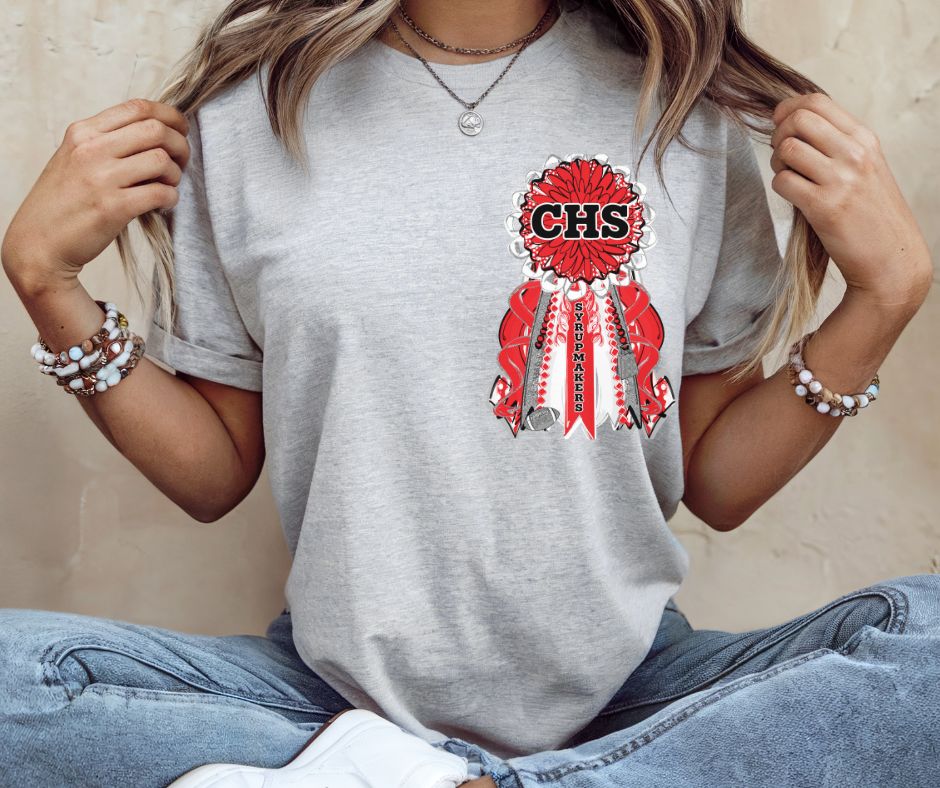 Syrupmakers - CHS/Red (Mums the Word Mascot) - DTF