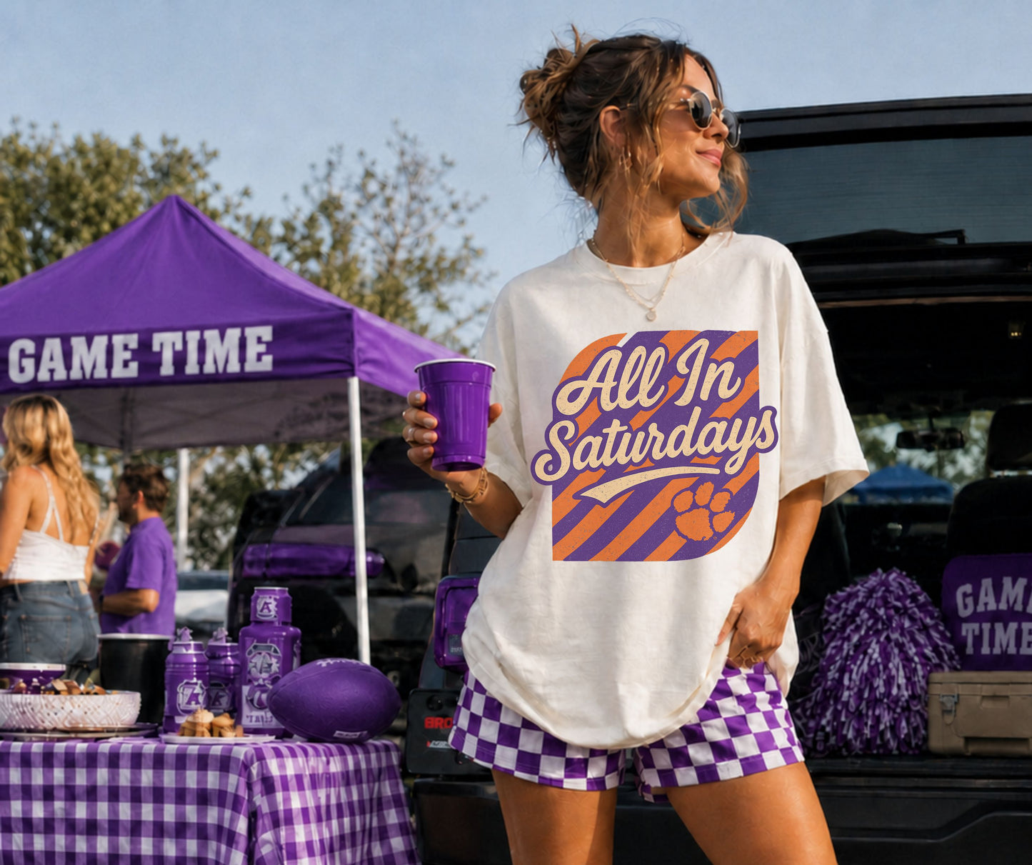 Clemson (Vintage College Saturdays) - DTF