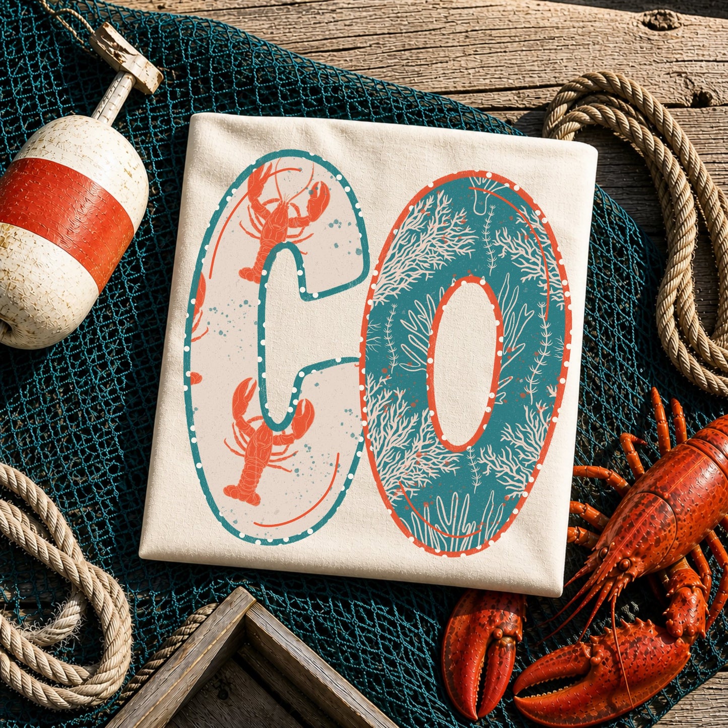 CO (Coastal Lobster Coral Reef State Abbreviations) - DTF