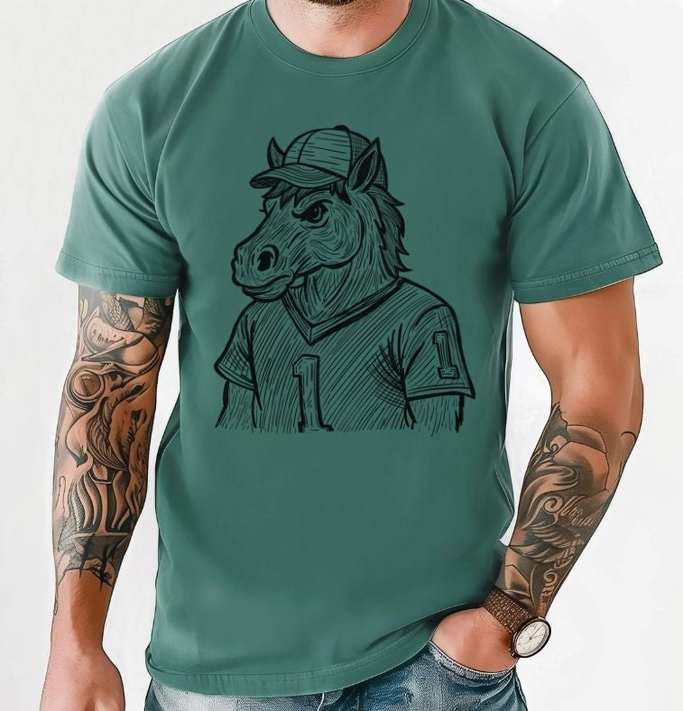 Colt (Sketched Jersey Mascot) - DTF
