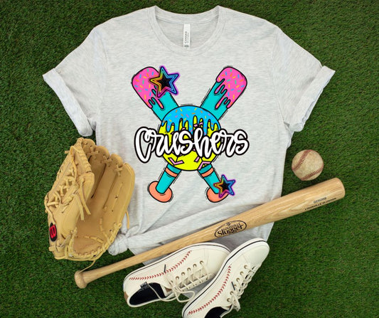 Crushers (Softball Drip) - DTF