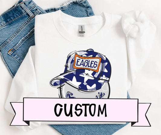 Custom (Play Ball Mascot) - Design/Mock Up