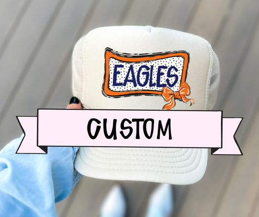Custom (Play Ball Mascot HAT PATCH ONLY) - Design/Mock Up