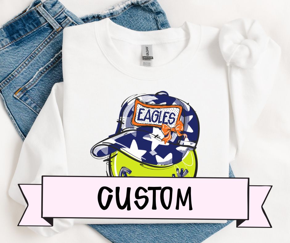 Custom (Play Ball Mascot) - Design/Mock Up