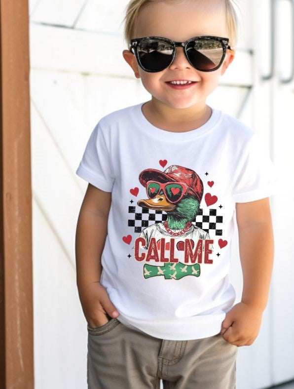 Call Me Valentine (Cool Duck) - DTF