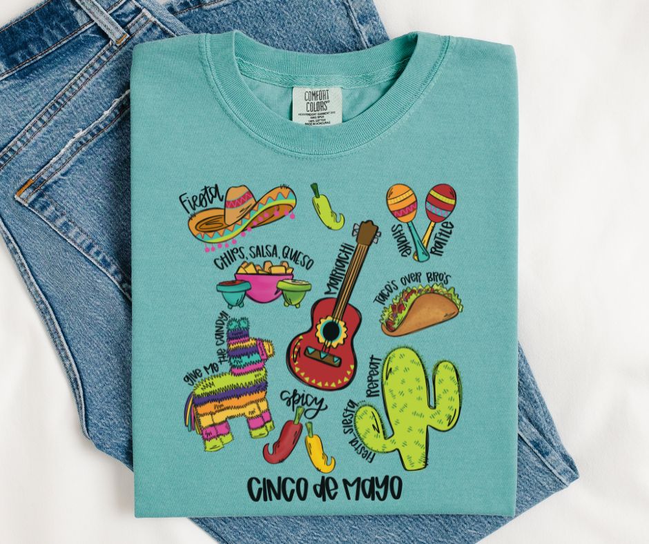 Cinco De Mayo Collage - DTF