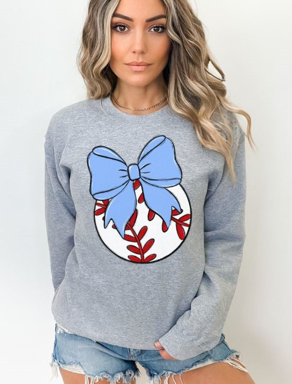 Bows and Balls (Baseball) - DTF