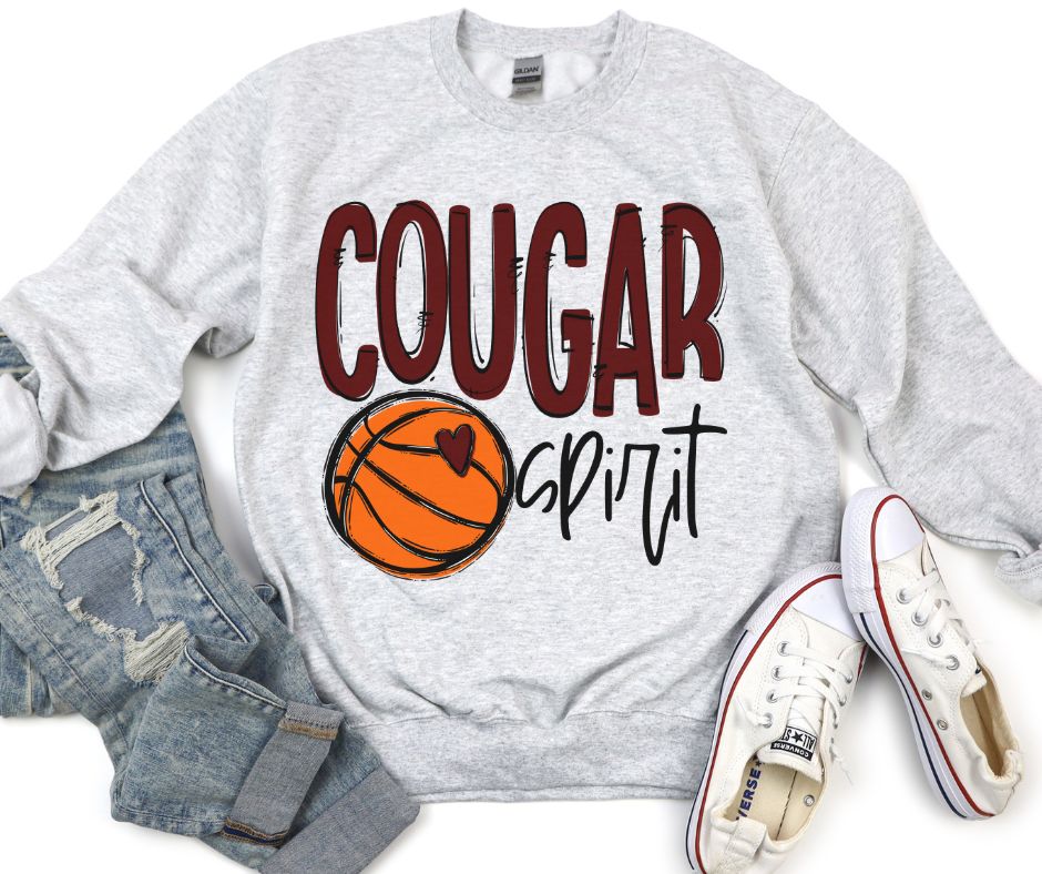 Team Go Spirit Cougar (Basketball - Maroon) - DTF
