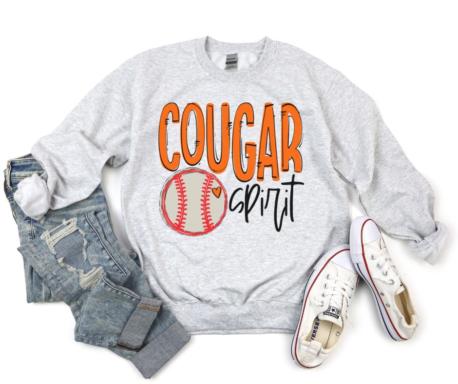 Team Go Spirit Cougars (Baseball - Orange) - DTF