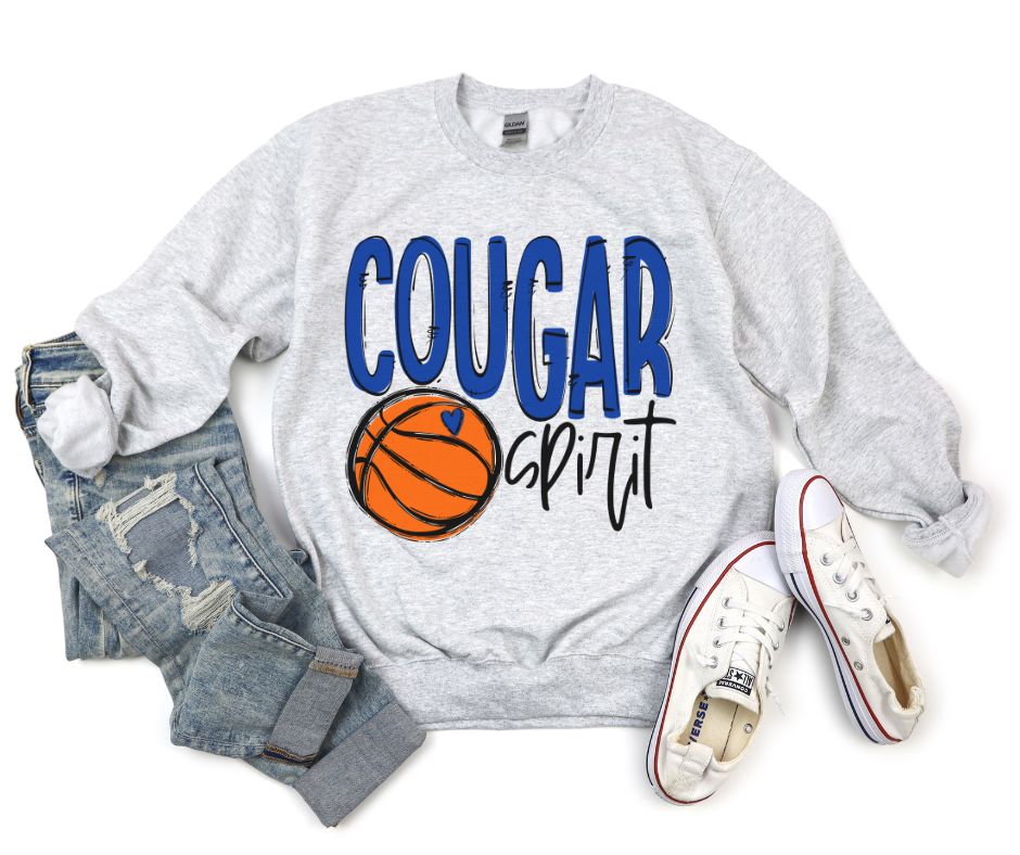 Team Go Spirit Cougar (Basketball - Royal Blue) - DTF