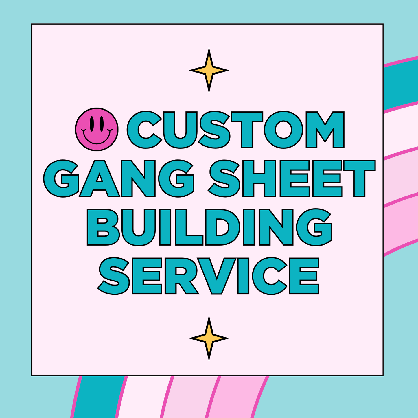 Gang Sheet Building Service