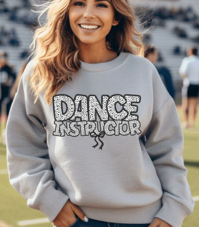 Instructor - Dance (Dalmatian Dots) - DTF