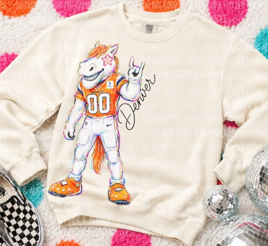 Denver (Rockin NFL Mascot) - DTF