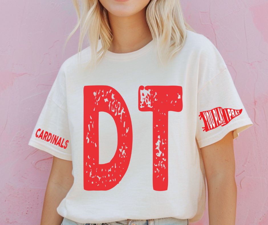 Cardinals - Red/DT (You Play I Pray Mascots) - DTF