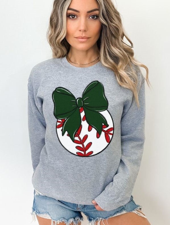 Bows and Balls (Baseball) - DTF
