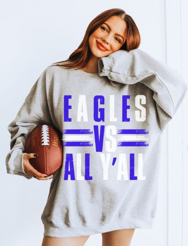 Eagles - Royal Blue/White (Mascots VS All Yall) - DTF