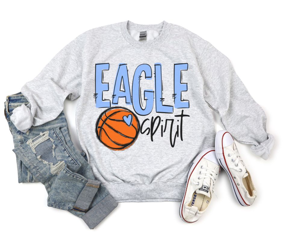 Team Go Spirit Eagles (Basketball - Columbia Blue) - DTF