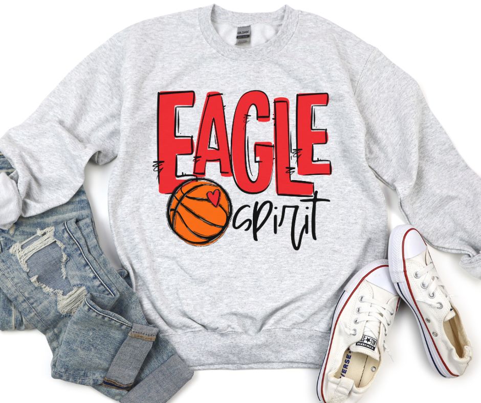 Team Go Spirit Eagles (Basketball - Red) - DTF