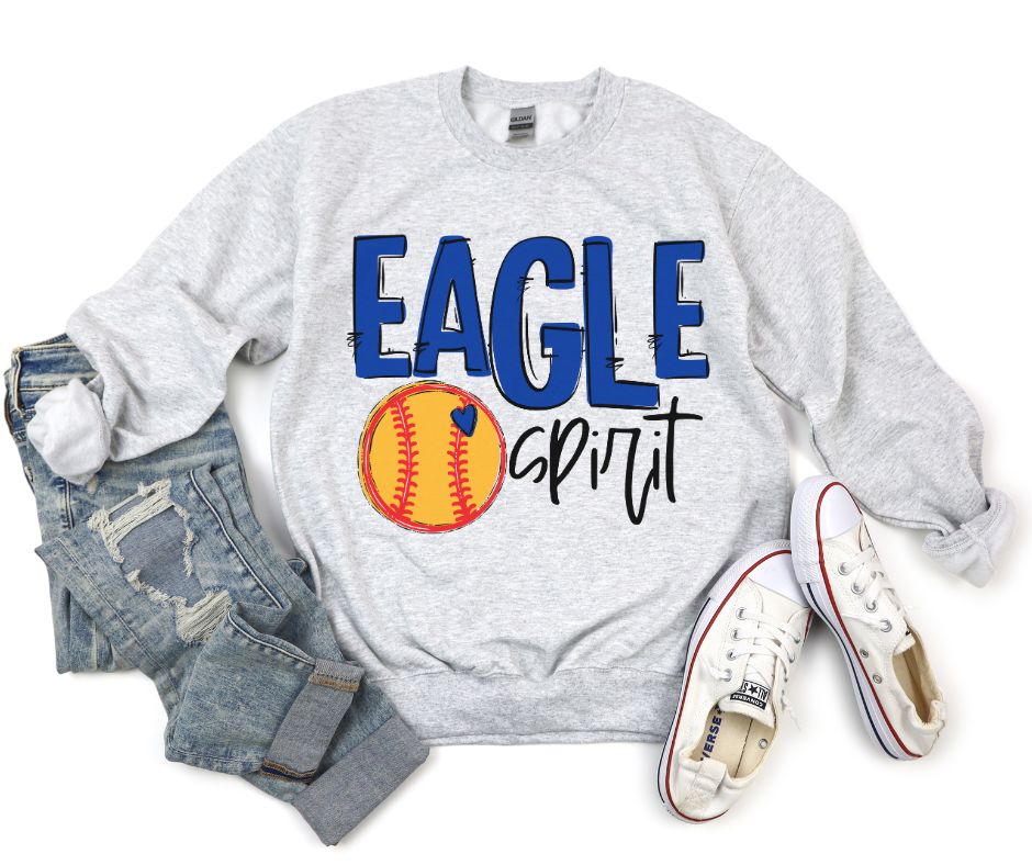 Team Go Spirit Eagles (Softball - Royal Blue) - DTF