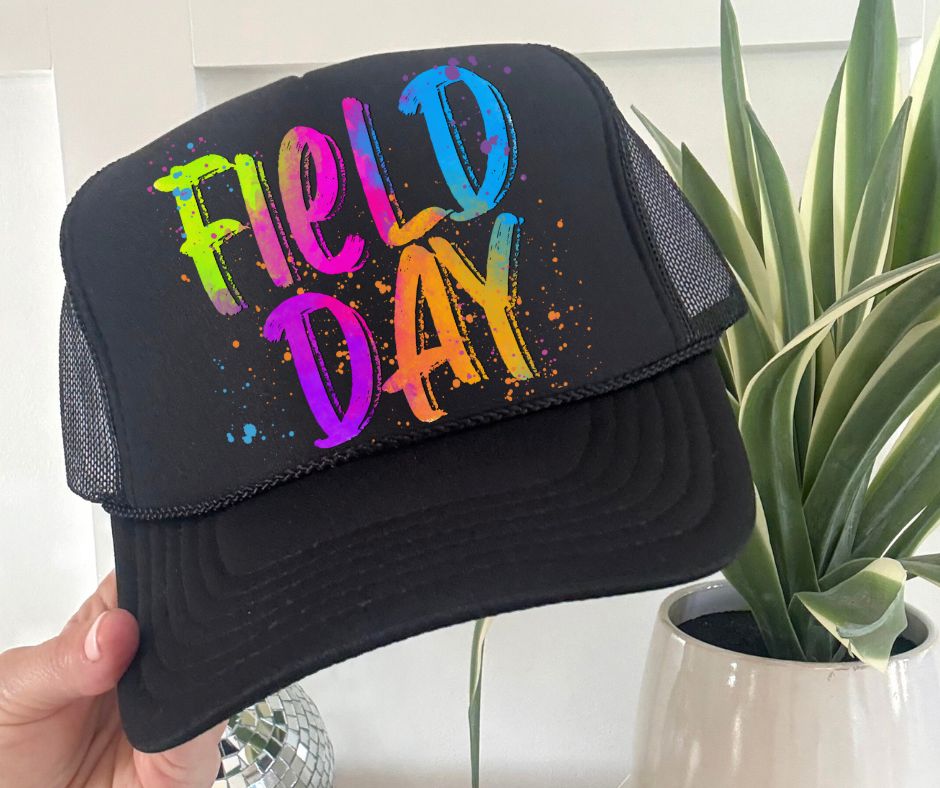 Field Day (Bright Colored Graffiti Style Words) - DTF