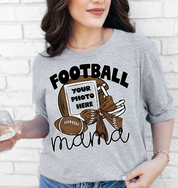 Football Mama Photo Frame (READ DESCRIPTION) - DTF