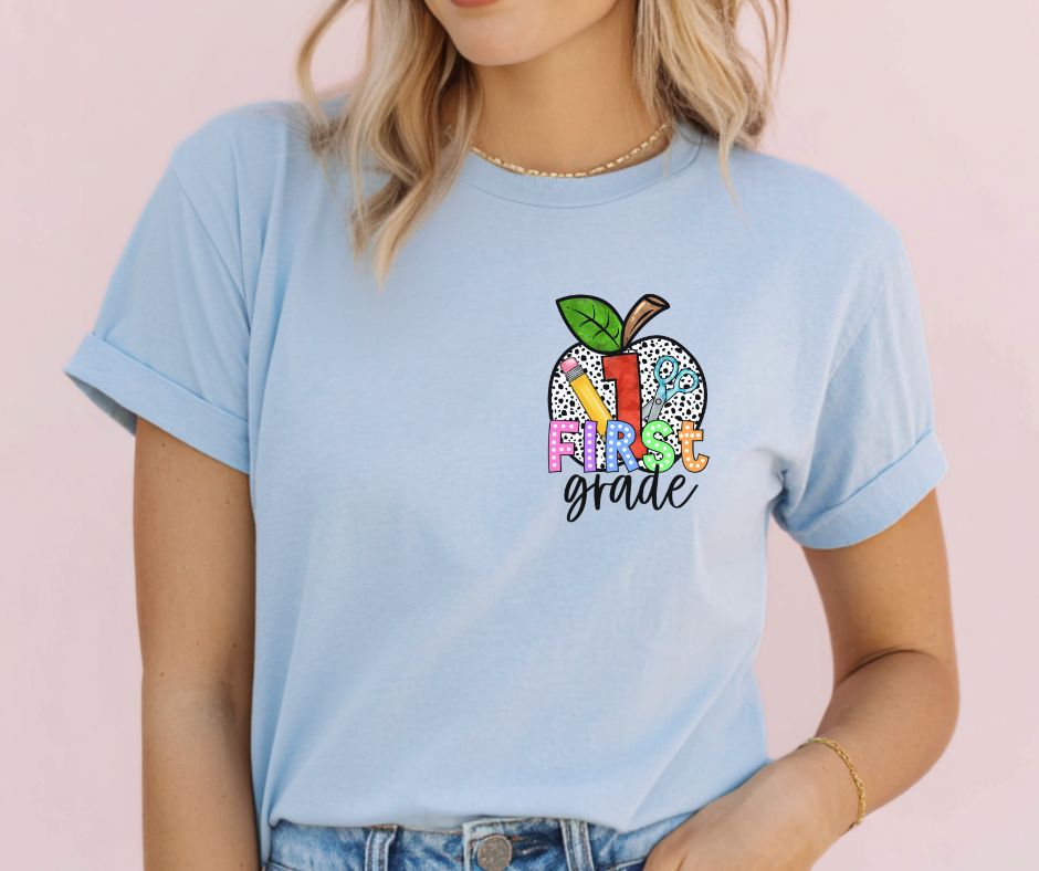 First Grade (School Apple Grade Level) - DTF