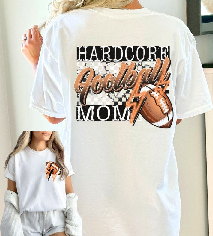 Football (hardcore sports - 2-in-1 front pocket/back design) - DTF