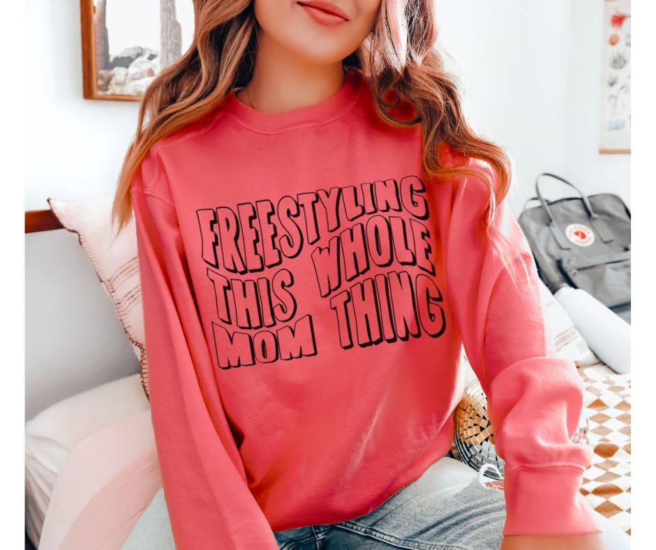 Freestyling this whole Mom thing - single color SPT