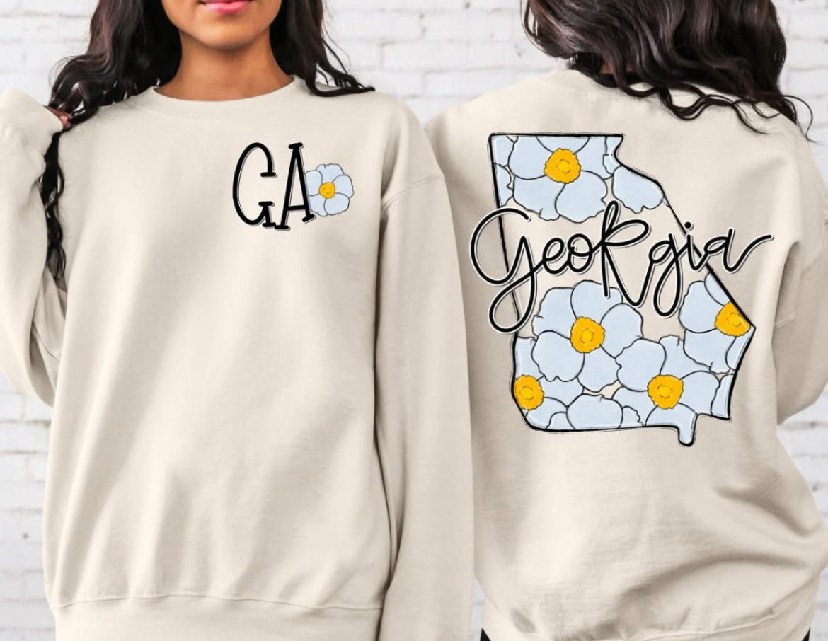Georgia (Whimsy State) - DTF