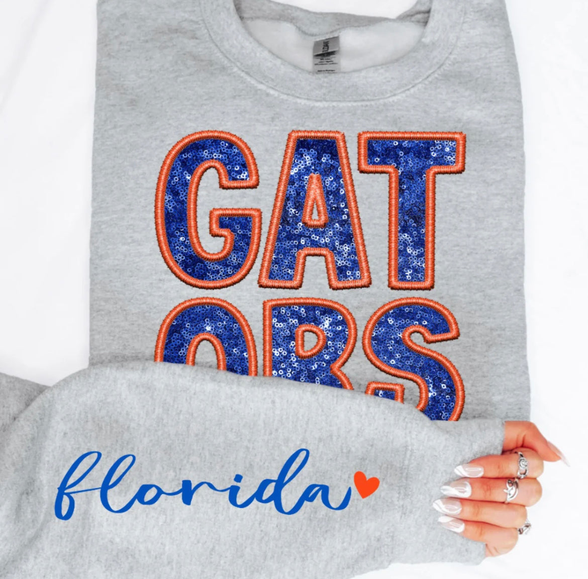 Gators (Sequins/Embroidery look) - DTF