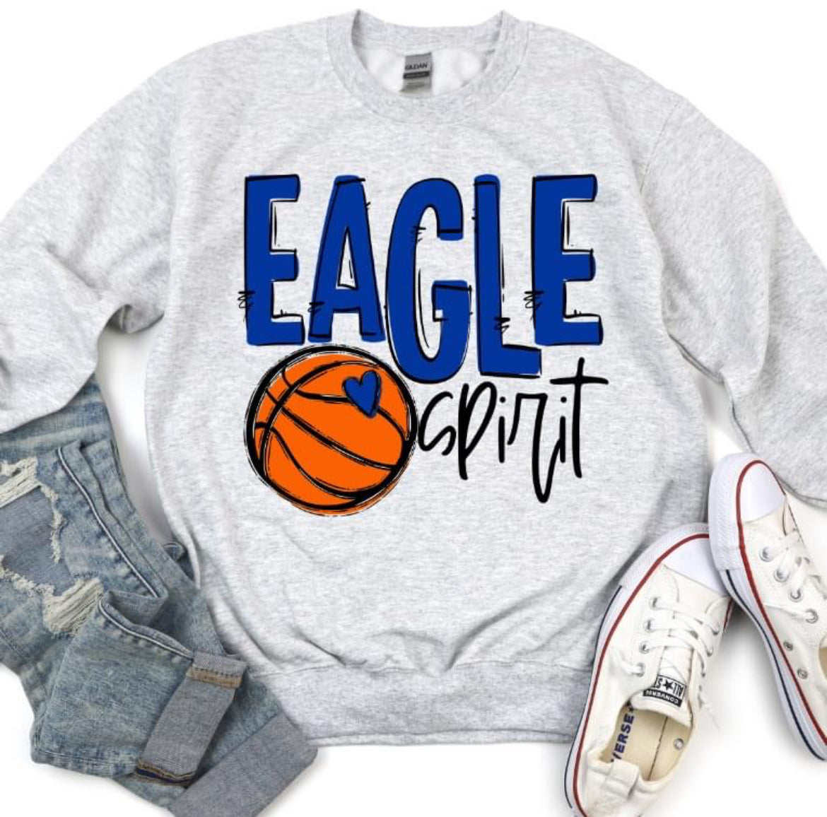 Team Go Spirit Eagles (Basketball - Royal Blue) - DTF