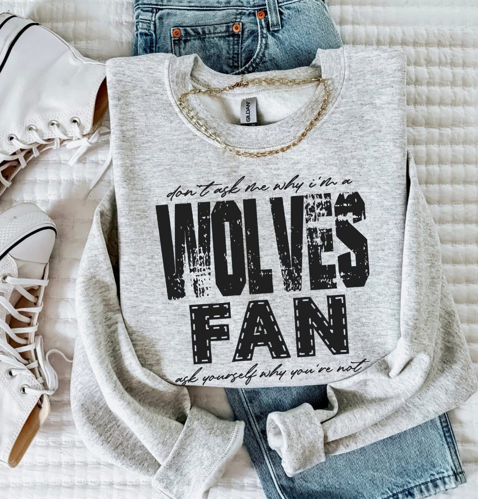 Wolves (Don't Ask Me Why Spirit Mascot) - DTF