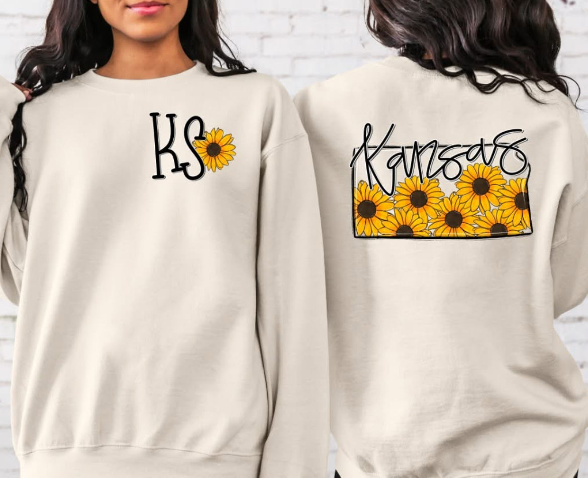 Kansas (Whimsy State) - DTF