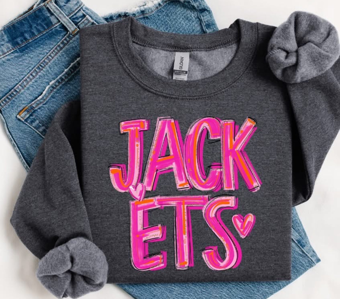 Jackets (Pretty in Pink) - DTF