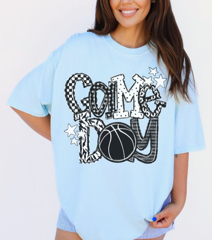 Game Day Basketball Stars - DTF