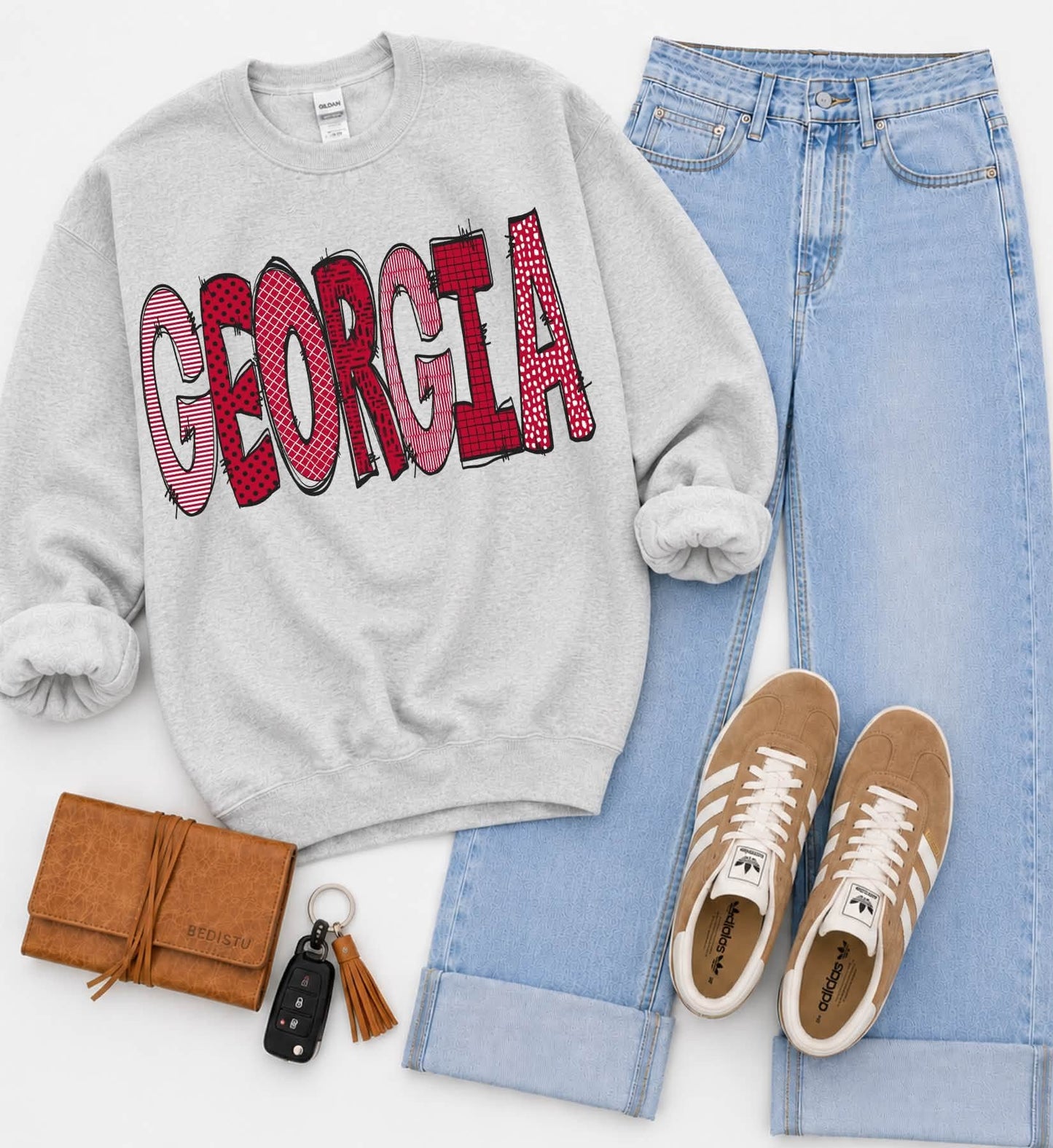 Georgia (Doodle Pattern College) - DTF