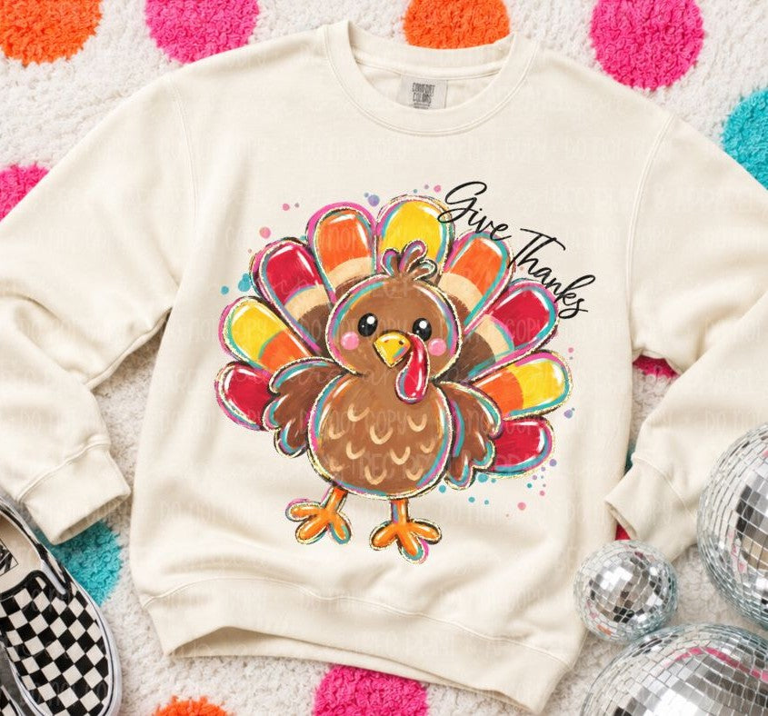 Give Thanks - DTF