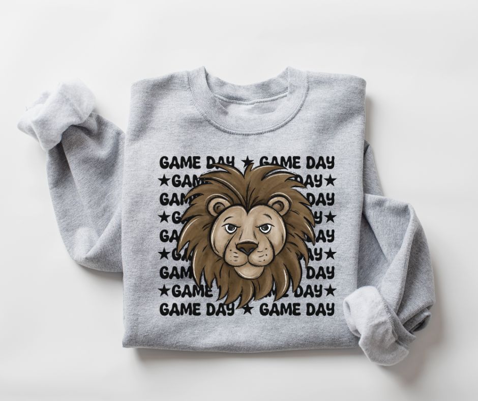 Game Day Repeat - Lions - DTF