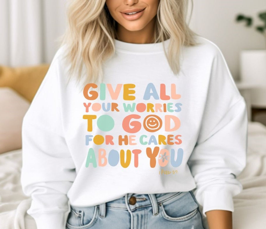 Give all your worries to God - DTF