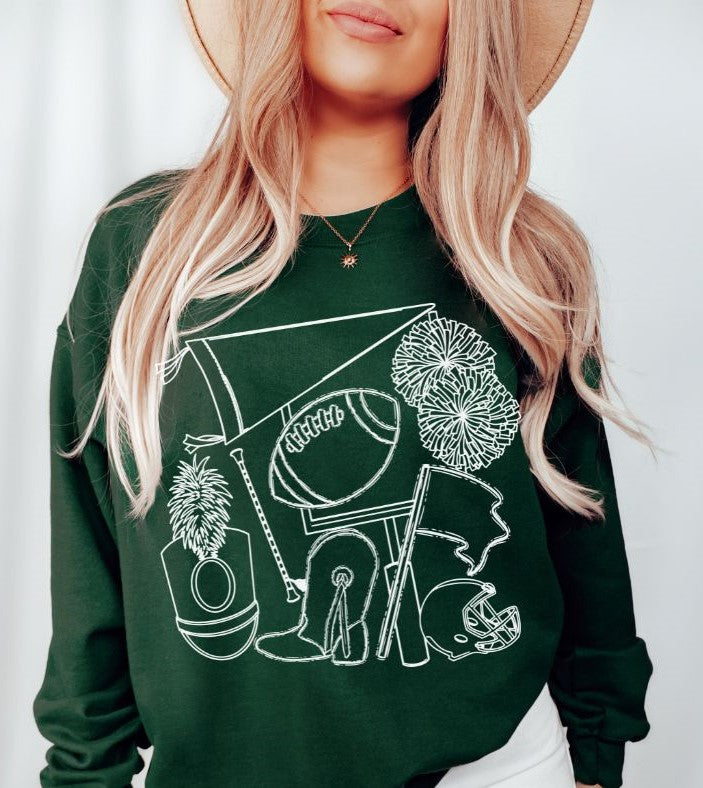 Go Team (all activities) - WHITE - DTF