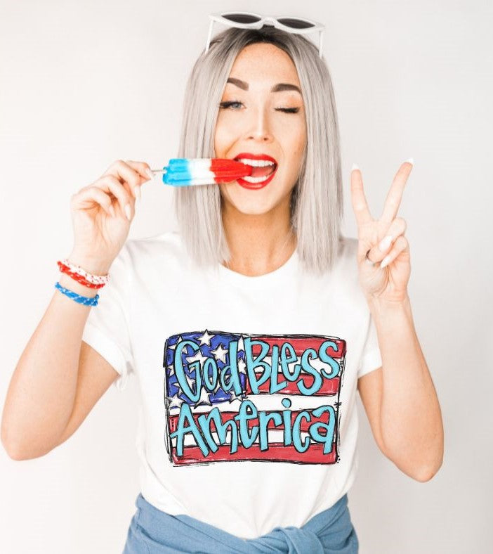 God Bless America - DTF