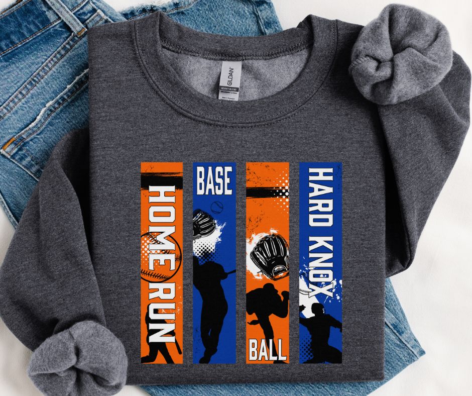 Hard Knox Home Run Panel (Royal Blue/Orange) - DTF