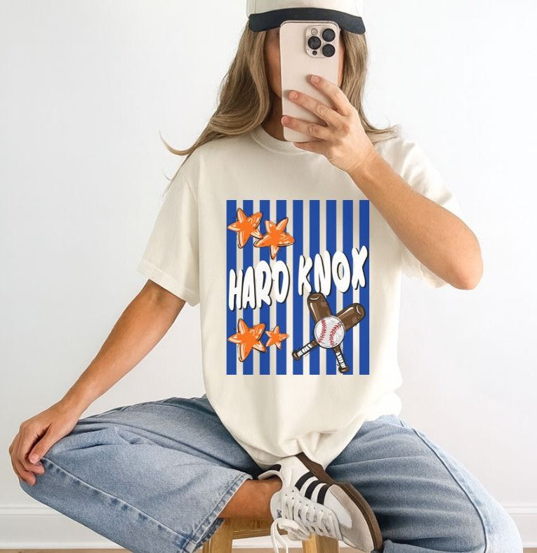 Hard Knox - Orange/Royal Blue/Baseball (Stars and Stripes Mascot) - DTF