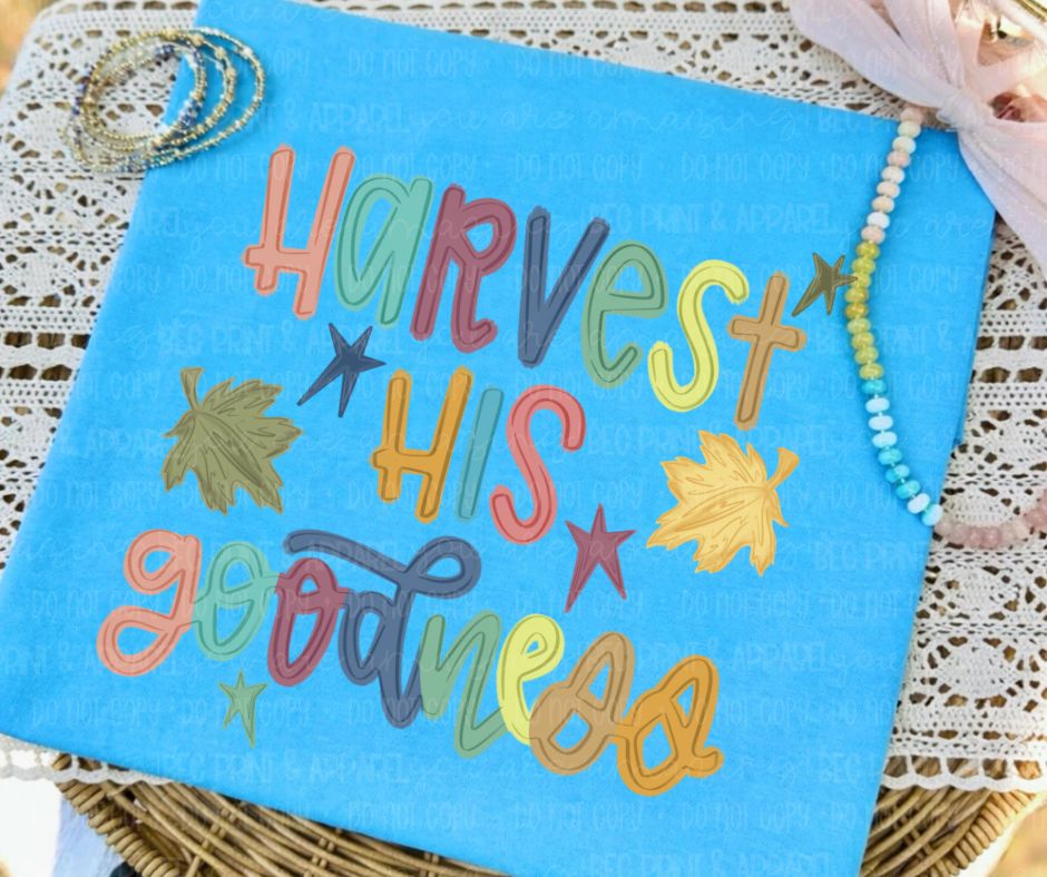 Harvest His Goodness - DTF