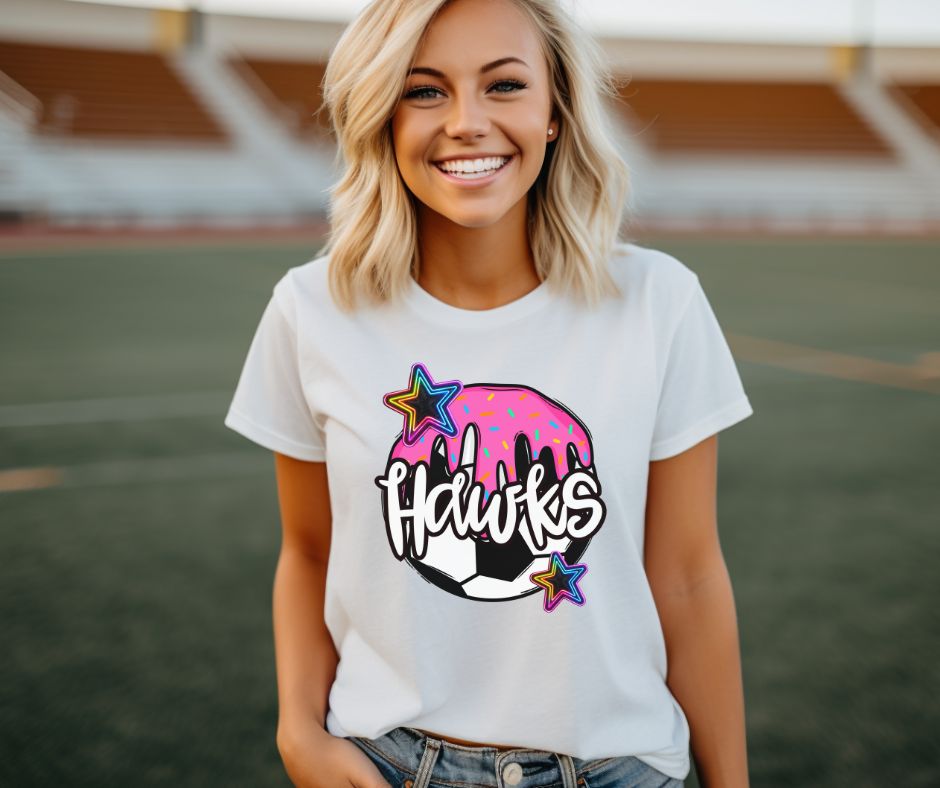 Hawks (Soccer Drip) - DTF